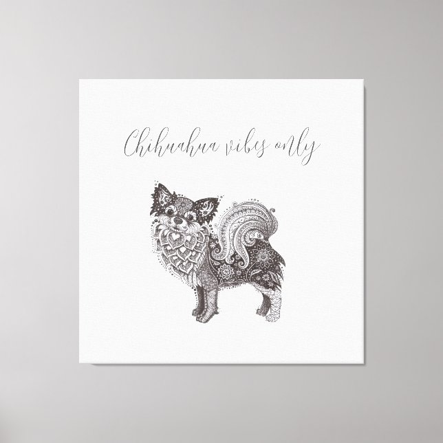 Toile de chihuahua vibes premium (Recto)