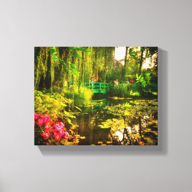 Toile de Claude Monet Giverny Pond Lilies (Recto)