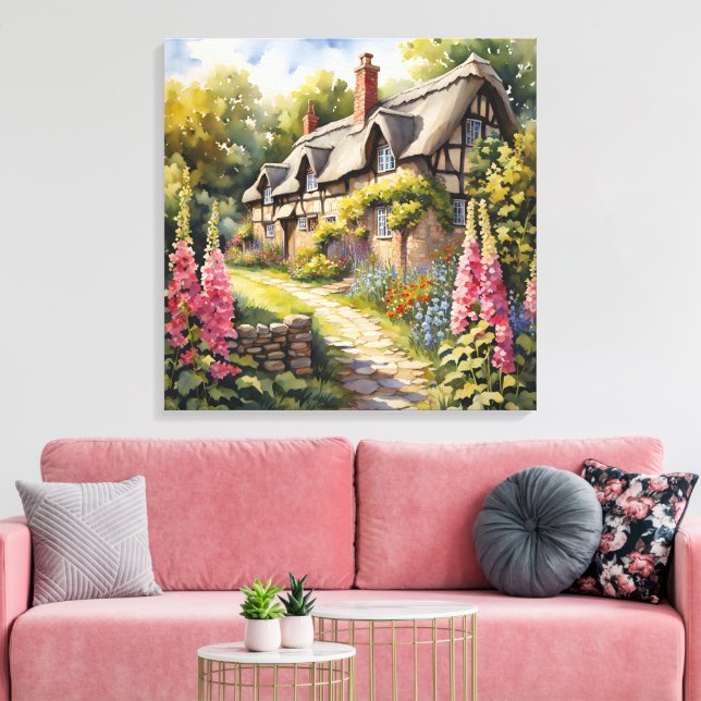Toile de cottage (Insitu(Salon))