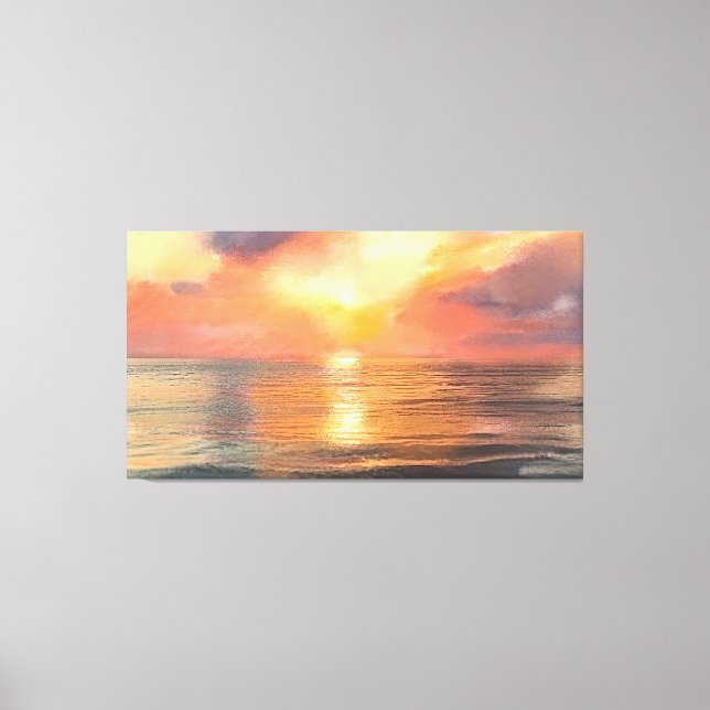 Toile de coucher de soleil (Recto)