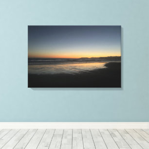Toile De Crépuscule à Tombée de la Nuit sur la Plage Pho