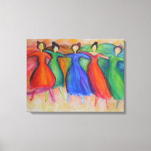 Toile de danseurs