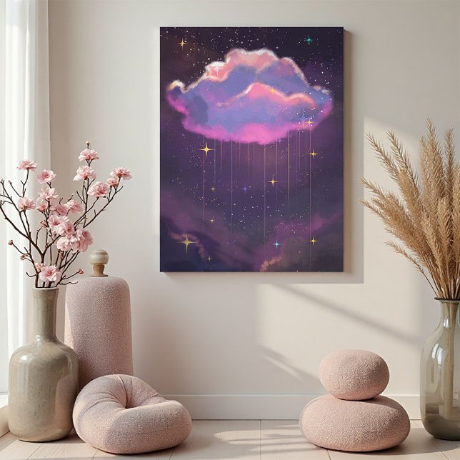 Toile de décoration murale nuage de rêve céleste (Créateur téléchargé)