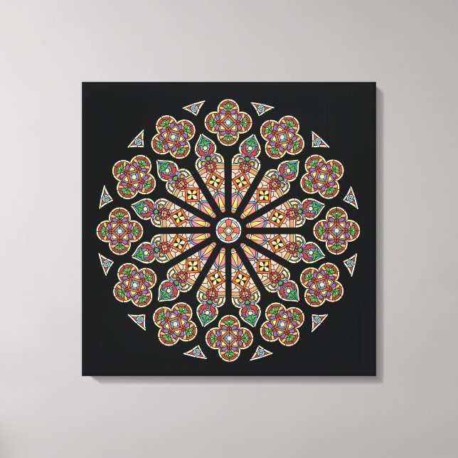 Toile de fenêtre St. Thomas 24x24" (Recto)