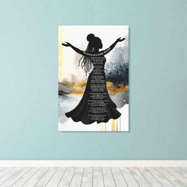 Toile de fond d'art murale chrétien inspirant pour (Insitu (Plancher de Bois))