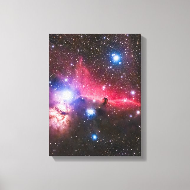 Toile de fond de la nébuleuse de la galaxie | Impr (Recto)