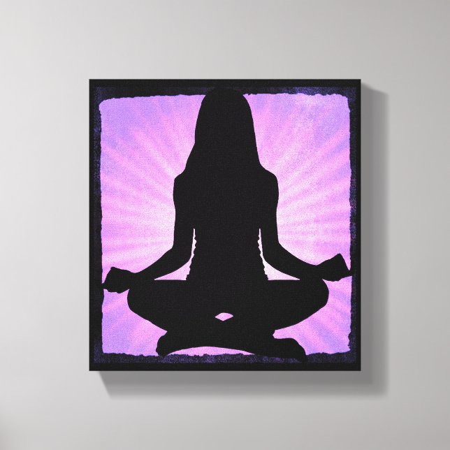 Toile de fond de méditation Yoga Zen (Recto)
