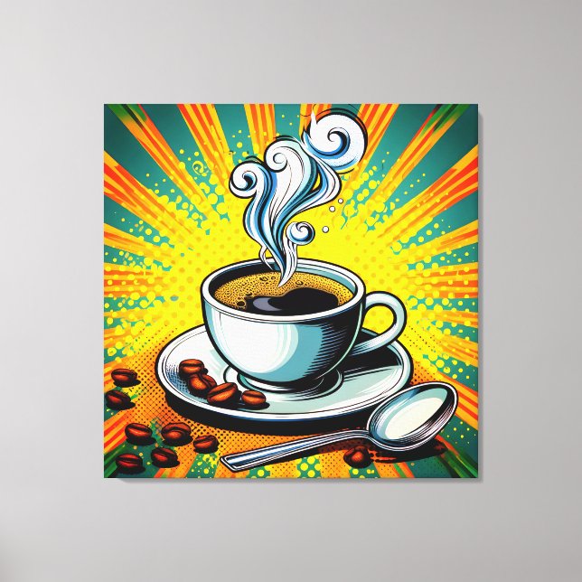 Toile de fond de tasse de café (Recto)