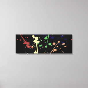 Toile de fond éclaboussée de peinture