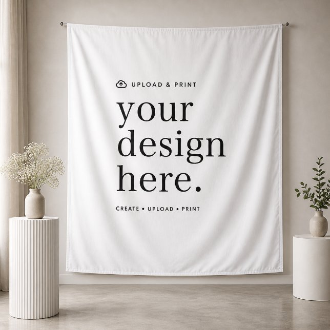 Toile de fond Tapisserie | Conception de toiles de (Create, upload, print - a bespoke design sign created in your style, for business or personal use.)