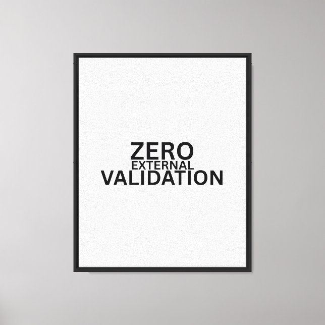 Toile de fond Zero Validation Externe Professionne (Recto)