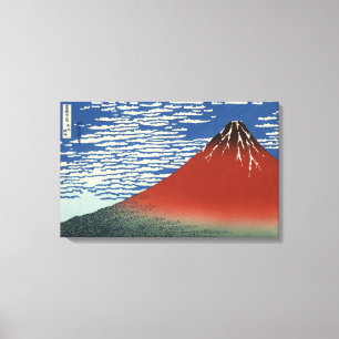 Toile de Fuji de Hokusai-Sud