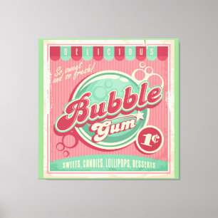 Toile de gomme à bulles