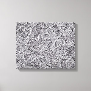 Toile de graffiti de Sharpie