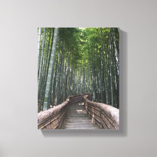 Toile de la forêt de bambou Kyoto Japon