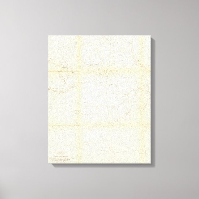 Toile De la limite W du Missouri à l'embouchure du ruiss (Recto)
