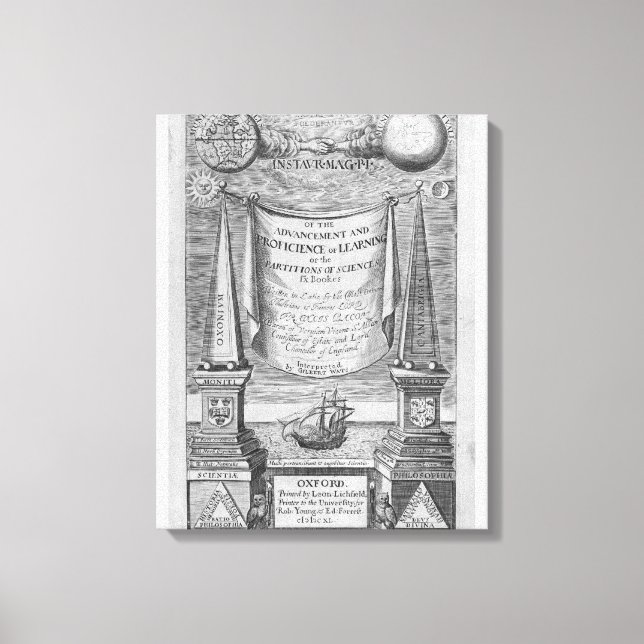 Toile 'De l'avancement et de la compétence de l'apprenti (Recto)
