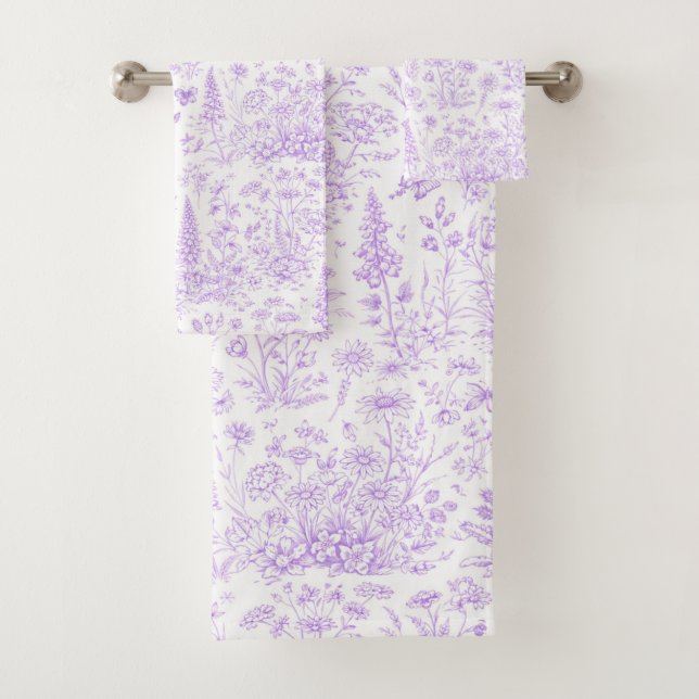 Toile de lavande (En situation)