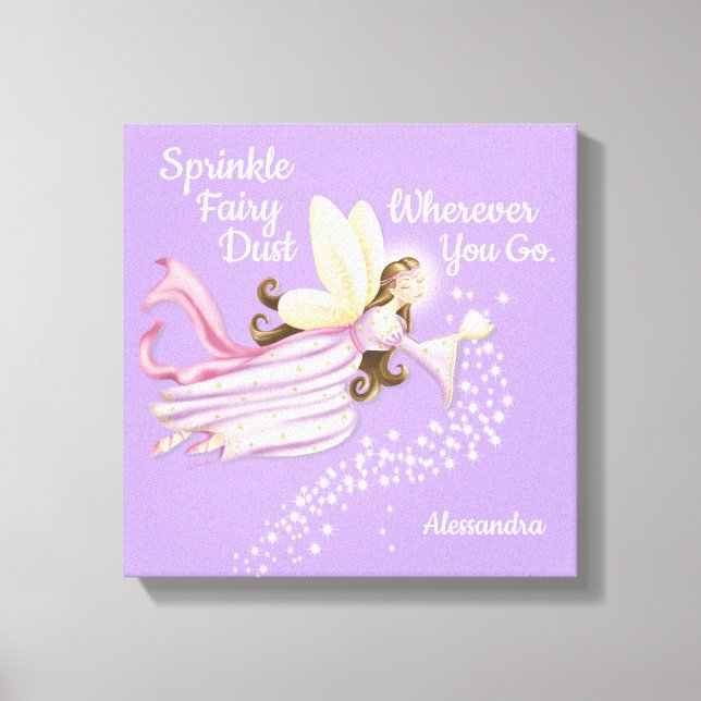 Toile de lavande fée magique (Recto)