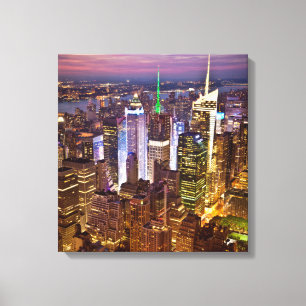 Toile de New York Emballée Art 16.80 X 17.50"