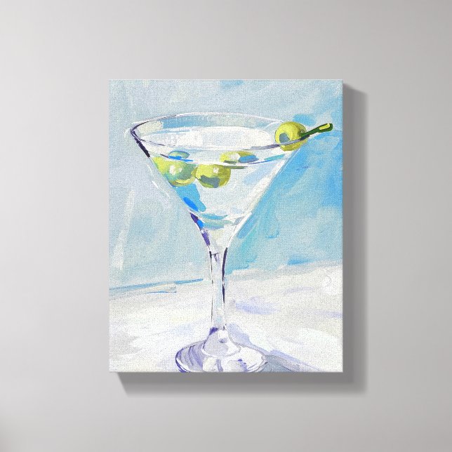 Toile de peinture Martini (Recto)