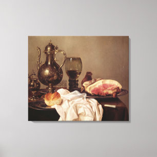 Toile De petit déjeuner toujours la vie (huile sur le
