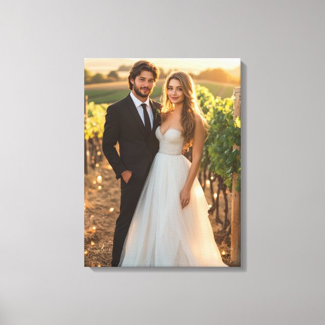 Toile de photo de mariage (Recto)