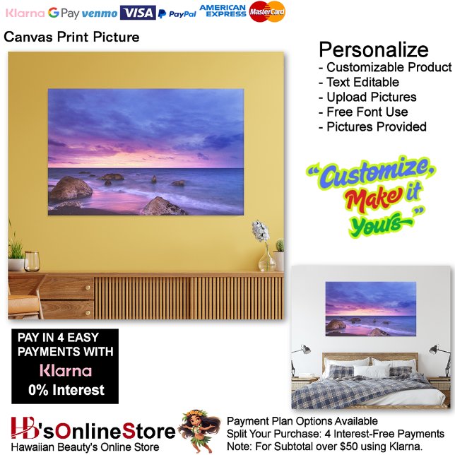 Toile de plage Sunset Imprimer l'image 13 (Sunset Beach Canvas Print Picture 13.
)