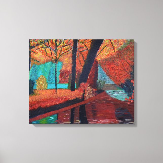Toile de rêve d'automne (Recto)