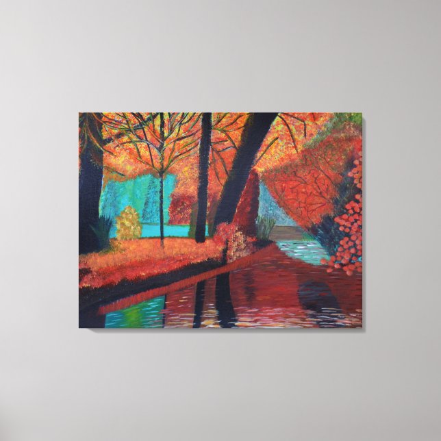 Toile de rêve d'automne (Recto)