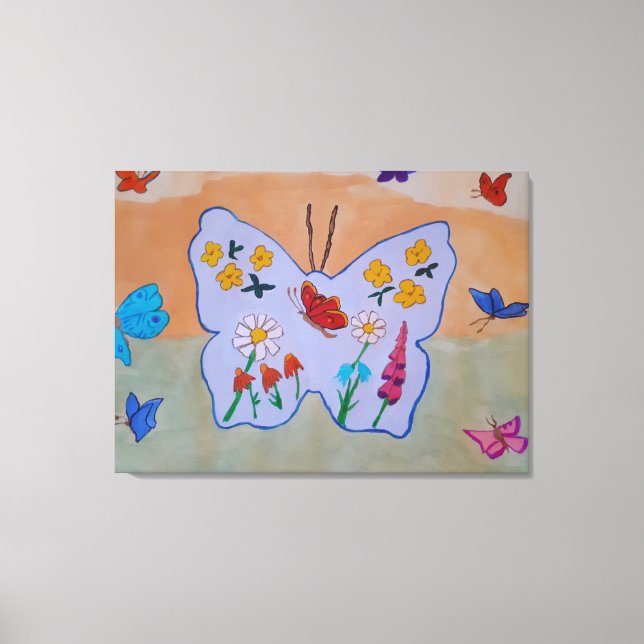 Toile de rêve papillon (Recto)