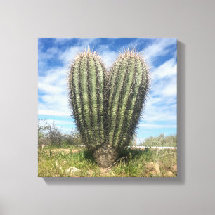 toile de saguaro d'amour
