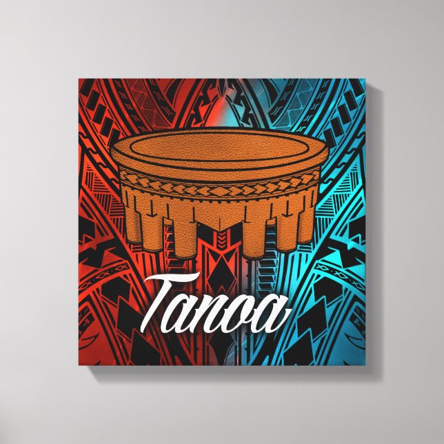 Toile de Samoan Tanoa (Recto)