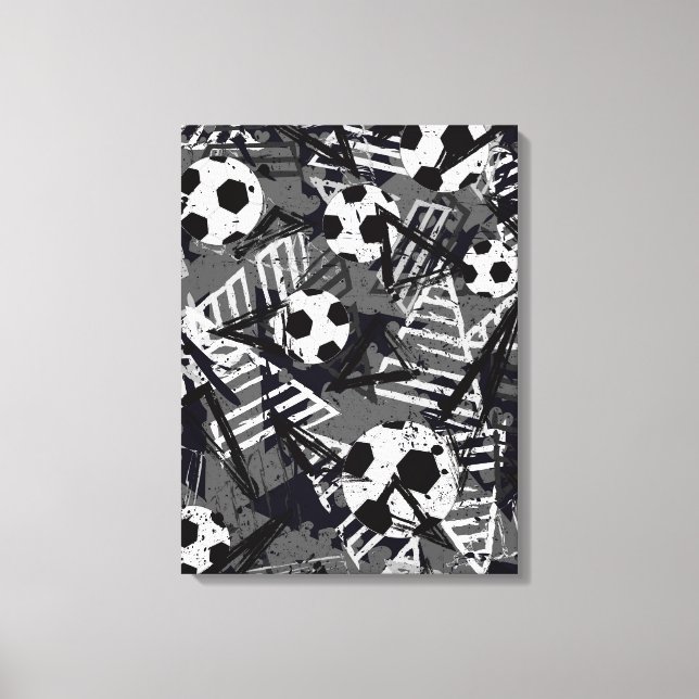 Toile de soccer Mur Art (Recto)