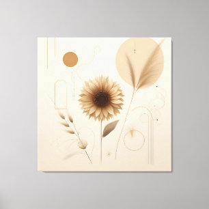 Toile de tournesol Lumineux et gai