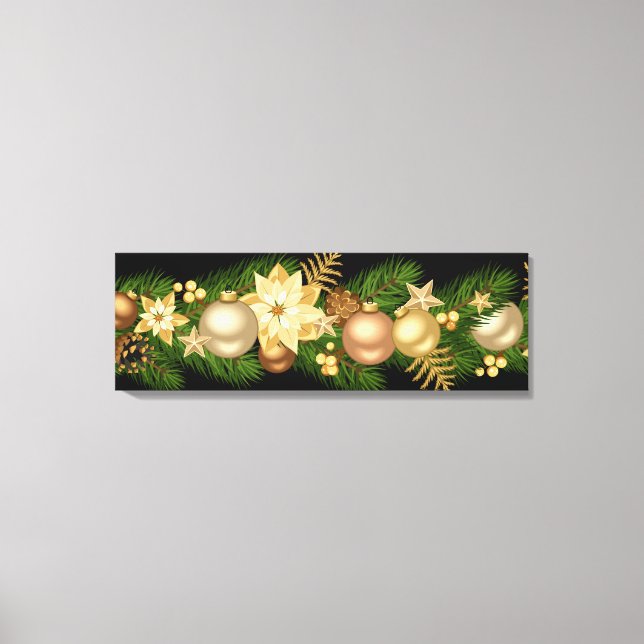 Toile de vacances Art-Festif Garland (Recto)