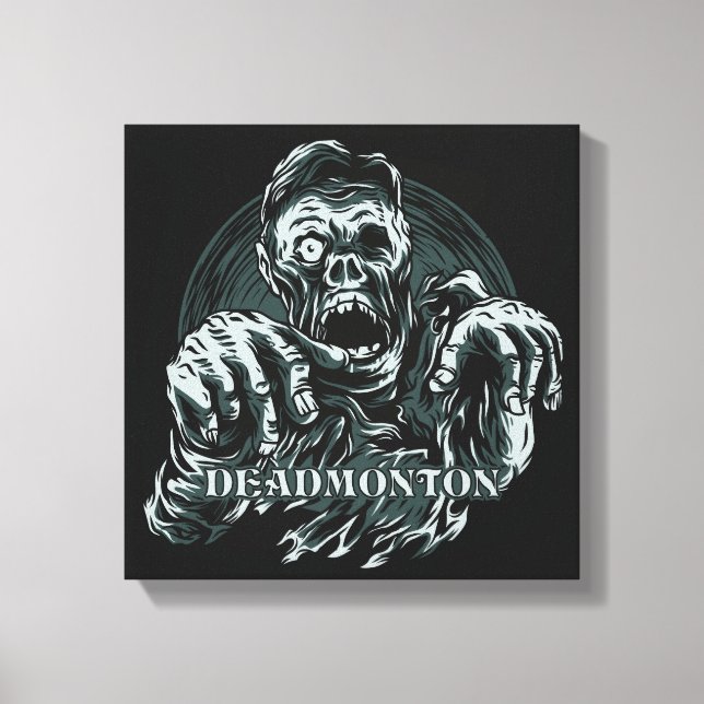 Toile DEADMONTON Zombie (Recto)