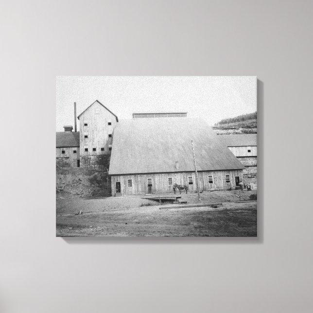 Toile Deadwood Reduction Works Photographie (Recto)