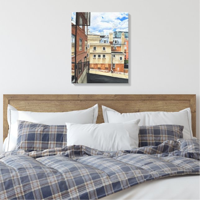Toile Débuts : Premier appartement (Insitu(Chambre))