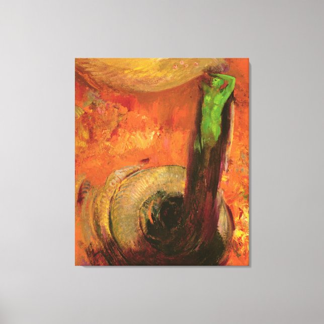 Toile Décès vert (Recto)