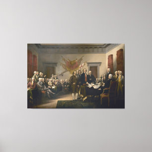 Toile Déclaration d'indépendance de John Trumbull