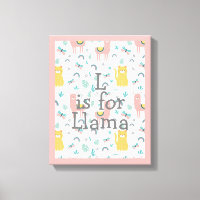 Décor culte en lama Nursery