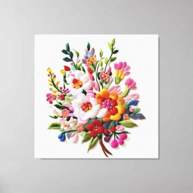 Toile Décor mural en fleur énergétique Géométrie sacrée  (Recto)