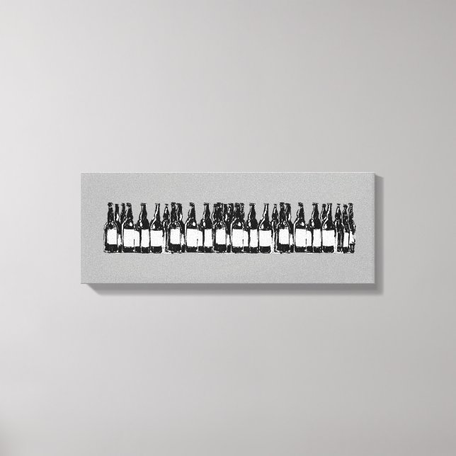 Toile décoration de bière (Recto)