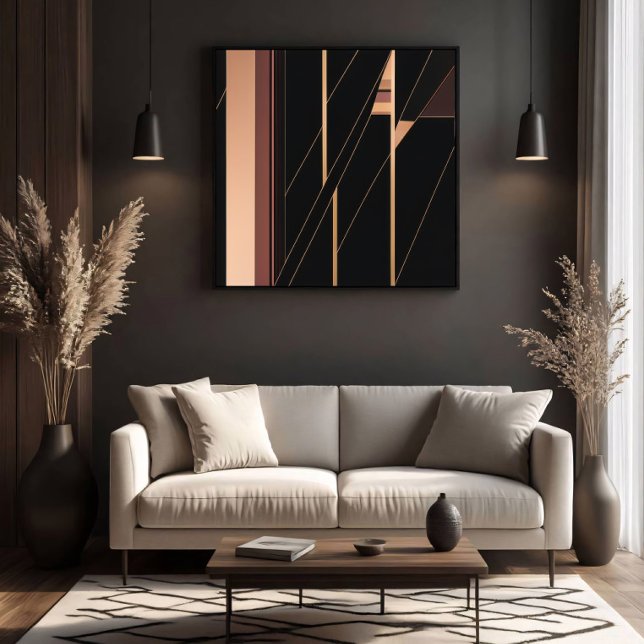 Toile Décoration de maison élégante moderne de luxe (Créateur téléchargé)