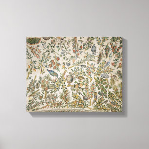 Toile Décoration de plafond avec des fleurs et des