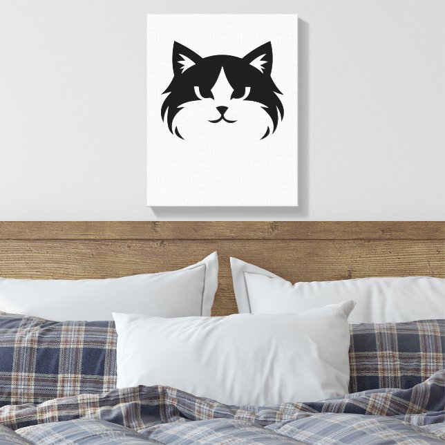 Toile Décoration murale moderne de chaton mignon (Insitu(Chambre))