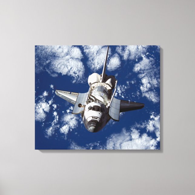 Toile Découverte De Navette Spatiale Dans L'Espace (Recto)