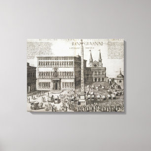 Toile Dedication of the Obelisk in the Basilica