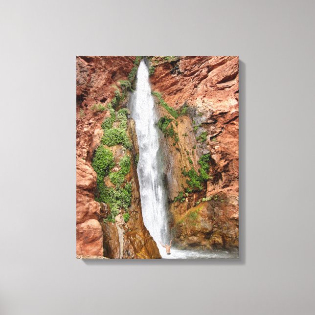 Toile Deer Creek Falls 2 - Grand Canyon - Cascade (Recto)